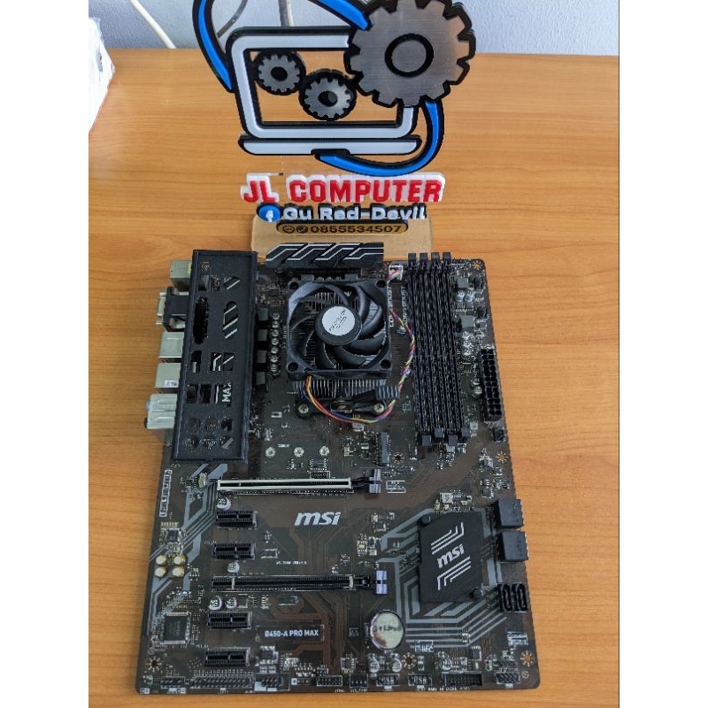 Athlon 200GE+Msi B450 A Pro Max