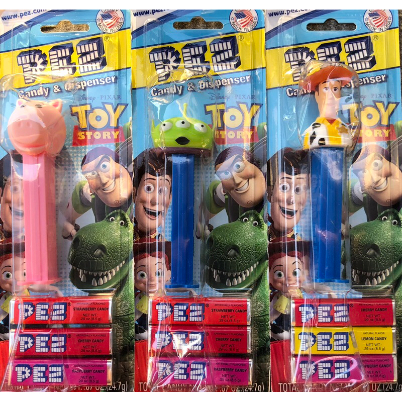 ลูกอมรสผลไม้เพซ PEZ ลาย Toy Story มือสอง ลูกอมหมดอายุ 🍬