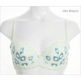 Annebra บราเสริมทรง ตะขอหลัง ทรง1/2เต้า มีโครง เสริมฟองน้ำ B…