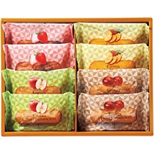 ขนมอบ Patisserie Ginza Sembikiya Ginza Fruit Financier A (8 ชิ้น) [ส่งตรงจากญี่ปุ่น]