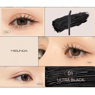 (MC6023) อัลตร้า ลิฟท์ & ลอง มาสคาร่า เมลินดา MEILINDA Ultra Lift & Long Mascara