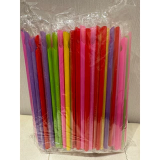 หลอดตรงปลายช้อน 8 มิล หุ้มฟิล์ม 250 เส้น จากร้านหลอดงอ ตราแมว