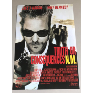 Handbill (แฮนด์บิลล์) หนัง “Truth or Consequences, N.M.”  ใบปิดไทย จากค่ายวิดีโอ ราคา 79 บาท