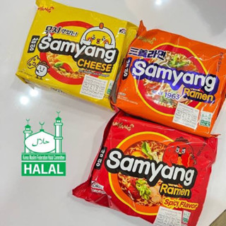 [พร้อมส่ง]Samyang Ramen ซัมยังรามยอน รสออริจินัล รสเผ็ด 🌶️🌶️และ รสชีส 🧀ยอดขายอันดับ 1 ในเกาหลี 🍜 🇰🇷