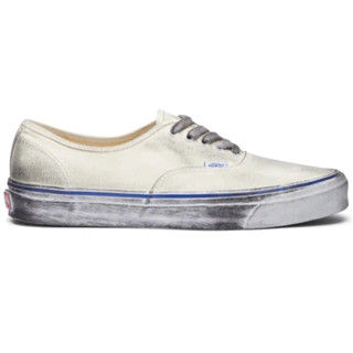 VANS OG AUTHENTIC LX STRESSED CLASSIC WHITE SNEAKERS สินค้ามีประกันแท้