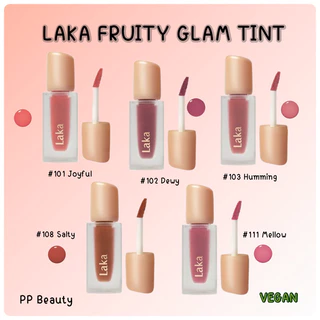 [ราคาพิเศษ/พร้อมส่ง ส่งไว] Laka Fruity Glam Tint 4.5g ลิปทินท์ ยอดฮิต ริมฝีปากฉ่ำวาว