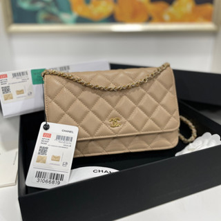 กระเป๋าCHANEL WALLET ONCHAIN  ปีใหม่ Microchip  งานออริเทียบแท้