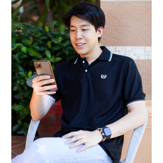 เสื้อโปโลผู้ชาย Adarus ปกขลิบ ผ้าใส่สบาย ไม่ร้อน มีไซส์ใหญ่ …