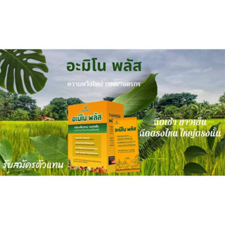 THAMDEE AMINO PIUS ธรรมดี อะมิโน พลัส ของแท้100% สารเสริมประสิทธิภาพพืชสูตร อิออน จำนวน 10 ซอง ความหวังใหม่ของเกษตรกรไทย