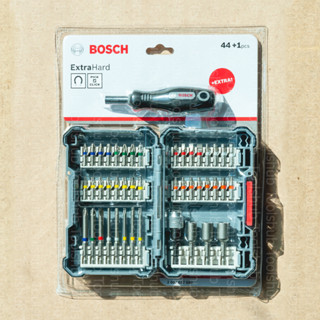 BOSCH ชุดดอกไขควง 44+1ชิ้น  Full +Extra Hard รุ่น 2607017692