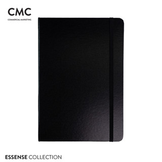 CMC สมุดบันทึก แพลนเนอร์ รุ่น ESSENSE ขนาด A5 ปกหนัง PU สีดำ Notebook Planner ESSENSE Collection Size A5 Black