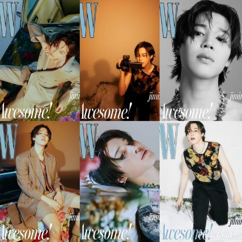 (พร้อมส่ง) W Korea Jimin Vol.2 ปกจีมิน