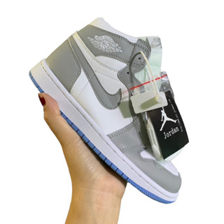 Nike Air Jordan 1 White Smoke Gray (size37-45)