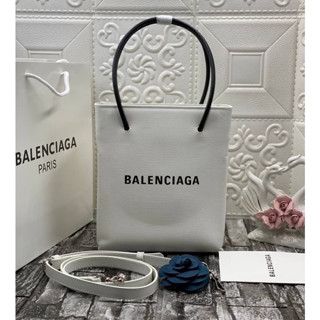 🔥ผ่อนได้🔥Balenciaga Women Shopping XXS Tote Bag Size 19 cm งาน Hiend 1:1 อุปกรณ์ : ถุงผ้า ถุงกระดาษ ใบเสร็๗