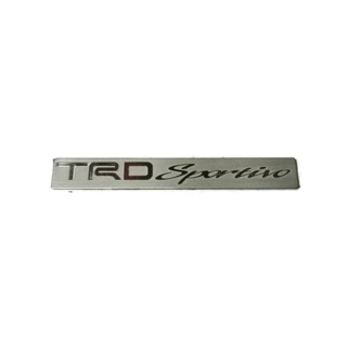 โลโก้ TRD SPORTIVO, TRD เพลทติดสปอยเลอร์ ขนาด 7x1cm สวยๆๆงานดีๆๆ*ครบเครื่องเรืองประดับ*