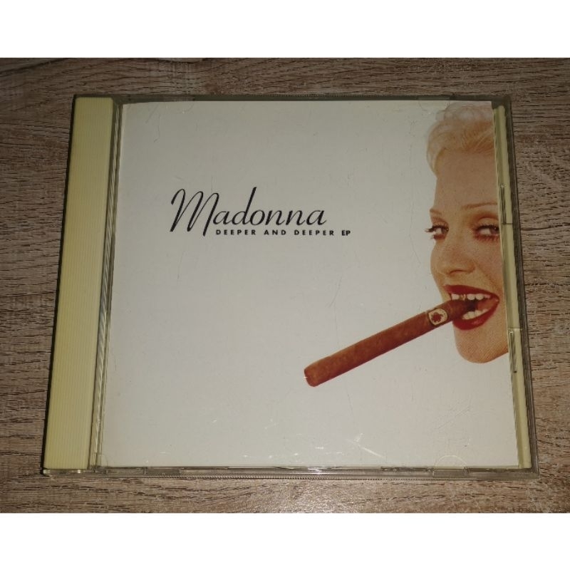 Madonna ซีดี CD Single Deeper And Deeper