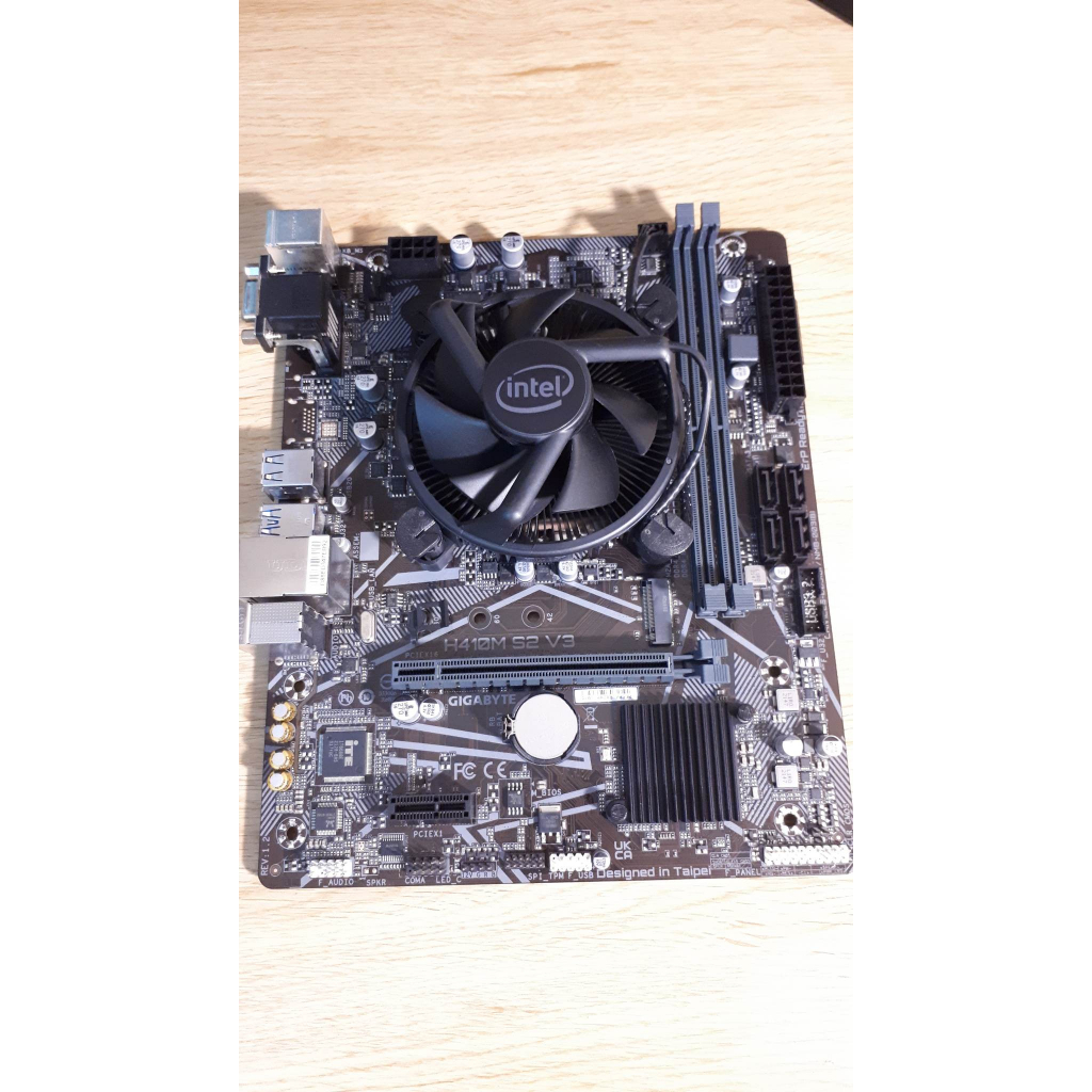 CPU INTEL CORE I3-10105F 3.7 GHz MB GIGABYTE H410M S2 V3