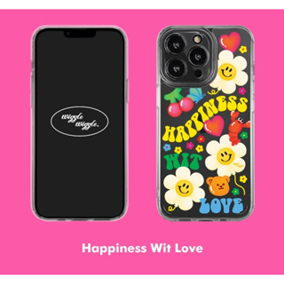 iPhone case  เคสมือถือไอโฟน ลาย Happiness Wit Love