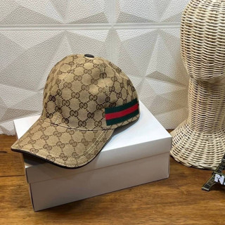 🔥ผ่อนได้🔥หมวก Gucci Cap Size : ปรับขนาดได้ งาน : Hiend