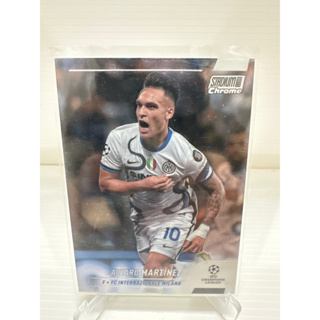 2021-22 Topps Stadium Club Chrome UEFA Champions League Soccer Cards Inter Milan