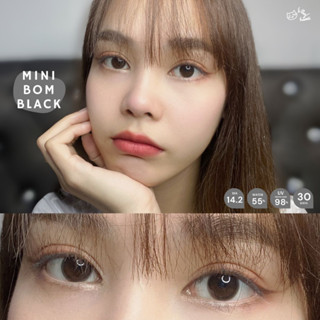 คอนแทคเลนส์ คิตตี้ คาวาอิ Mini Bom Black