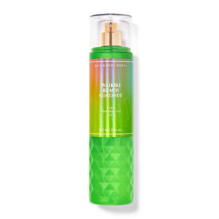 (ของแท้/ปี2022) Bath &amp; Body Works Waikiki Beach Coconut Fine Fragrance Mist 236ml