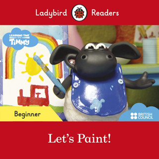 DKTODAY หนังสือ LADYBIRD READERS BEGINNER:LETS PAINT! WITH CODE