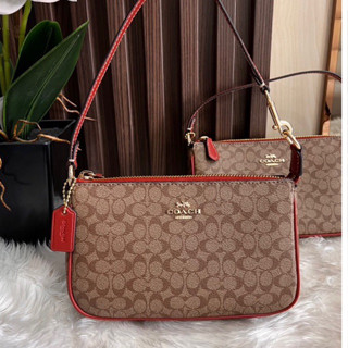 พร้อมส่ง แท้ 100%🇺🇸 COACH C3308 NOLITA 19  สี Khahi Saddle  รุ่นใหม่ ใบเล็กกะทัดรัด สวยน่ารัก