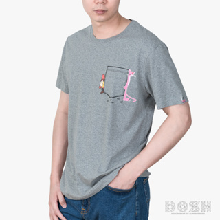 DOSH UNISEX T-SHIRTS PINK PANTHER เสื้อยืดคอกลม แขนสั้น ผู้ชาย-ผู้หญิง 9DPPMT5003-TD