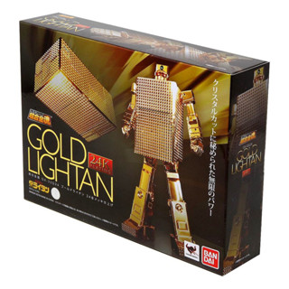 หุ่นเหล็ก โกลด์ไลตัน Soul of Chogokin SOC GX-32R GX-32G24 The Golden Warrior Gold Lightan (24K Gold Plated Finish)