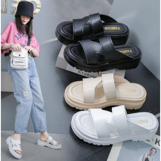 รองเท้าแตะแฟชั่น zicko รองเท้าผู้หญิงใส่นิ่ม พร้อมส่งจากกทม