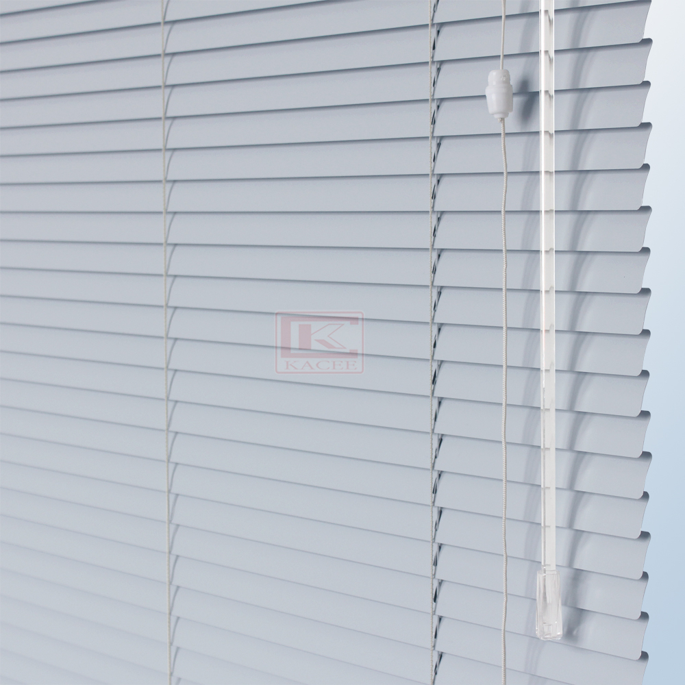 ตกแต่งบ้าน KACEE มู่ลี่ มู่ลี่อะลูมิเนียม มู่ลี่อลูมิเนียม ม่านอลูมิเนียม ม่านหน้าต่าง รุ่นแกนปรับ ใบขนาด 16 มม. สีเงิน KC16/267 Extra Silver หนา 0.18 มม. ส่งด่วน สั่งเลย