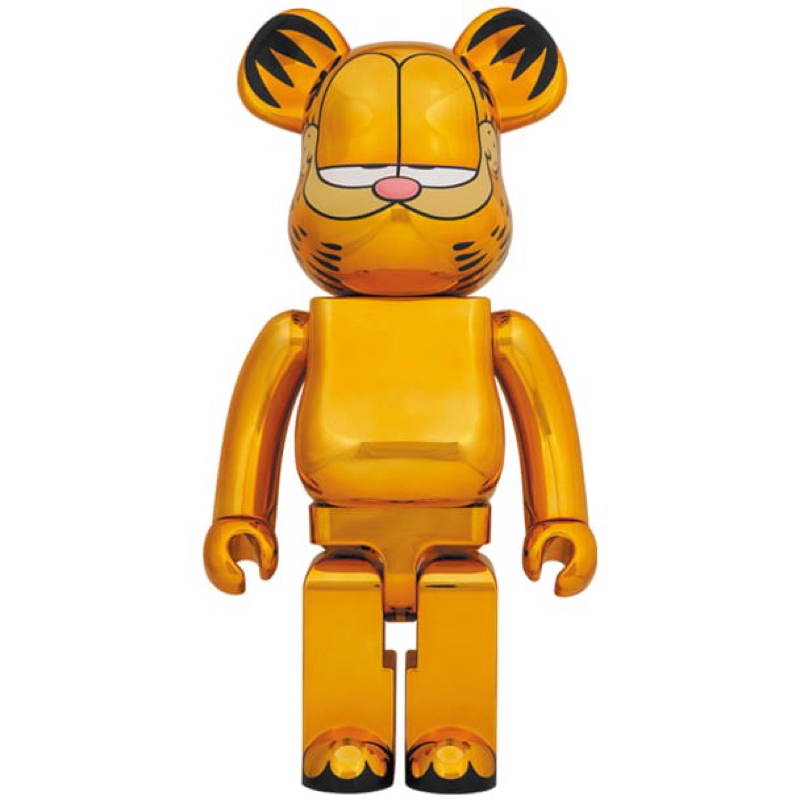 ของแท้💯 Bearbrick Garfield (Gold Chrome Version) 1000%(c) สามารถผ่อนชำระ 0% 10 เดือน