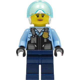 [ Minifigures ] มินิฟิก Lego - City Helicopter Pilot Female : City Police (cty1311) ราคา/ชิ้น