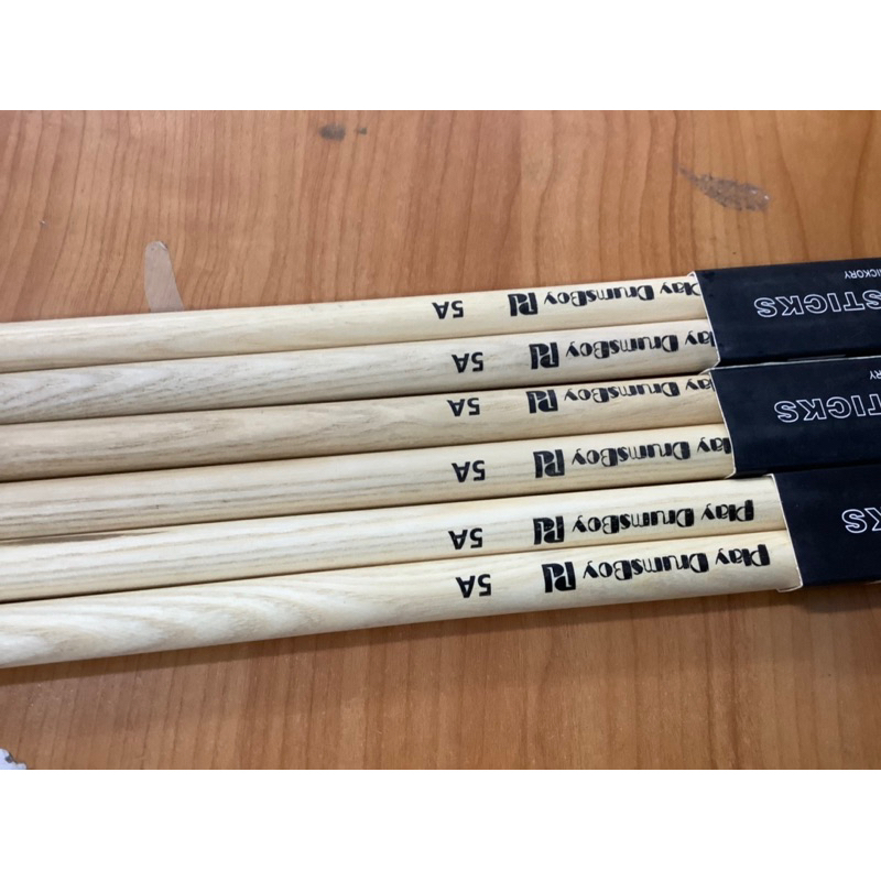 ไม้กลอง 5Aแพ็ค3คู่(6อัน) - รูปที่ 2