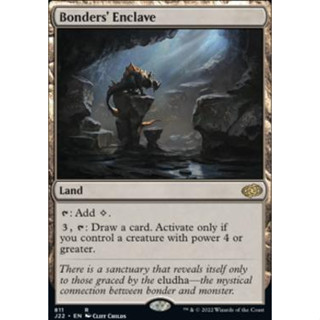 Bonders Enclave การ์ด Magic The Gathering ของแท้จากชุด Jumpstart 2022