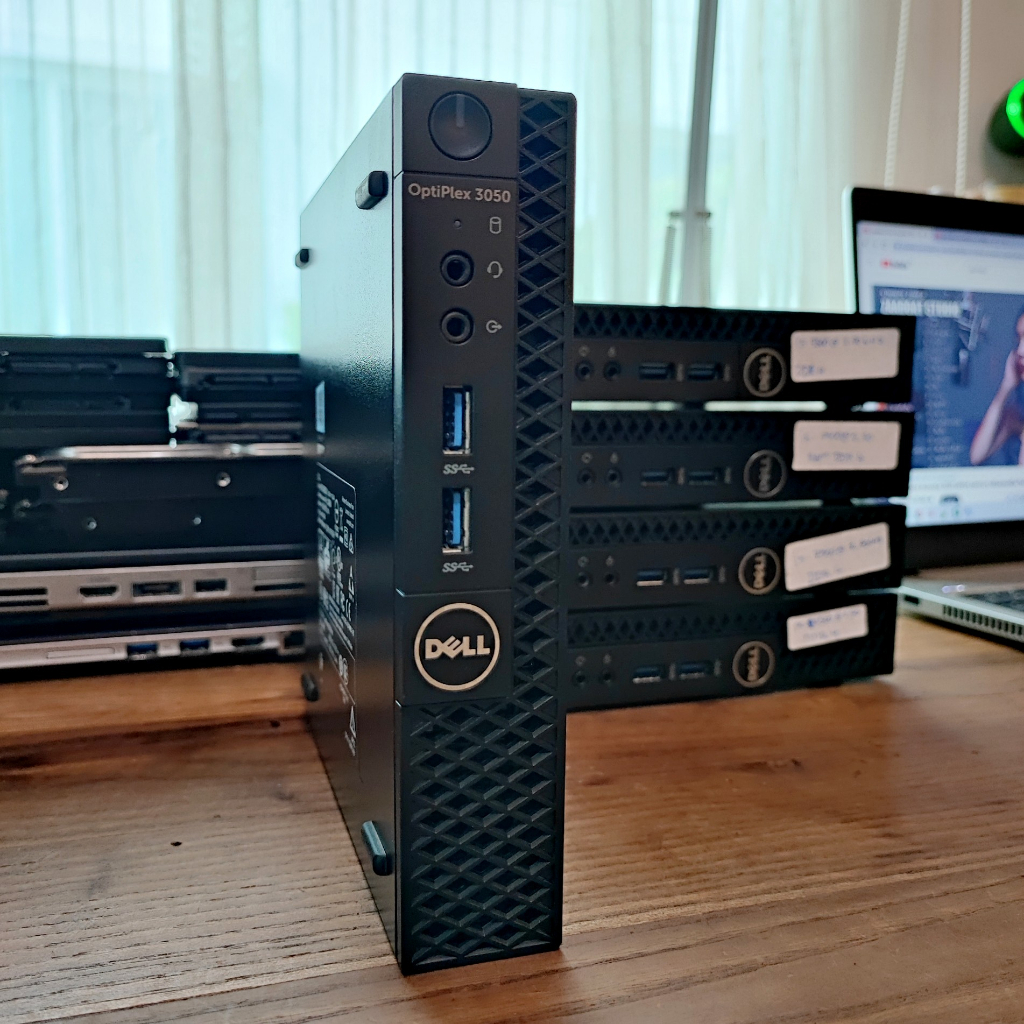 คอมพิวเตอร์มินิ Dell Optiplex 3050-Micro - CPU Core i3-7100T 3.20GHz [Gen7] | SSD | ต่อ WIFI ได้มี H