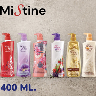 Mistine White Spa โลชั่น มิสทีน ไวท์สปา มีให้เลือก 6 สูตร พร้อมกลิ่นหอมอ่อนๆ ครีมบำรุงผิว (400-500มล.)