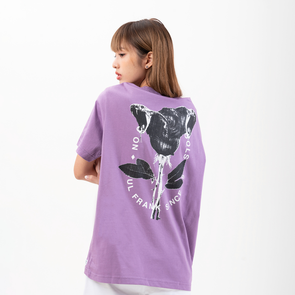 PAUL FRANK เสื้อยืด UNISEX TEESHIRT KING SNAKE OVERSIZE