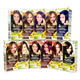 Garnier Halal Hair Color (55Ml) การ์นิเย่ คัลเลอร์ แนทเชอรัลส์ สีย้อมผมฮาลาล แท้ 100% บำรุงภายในตัว