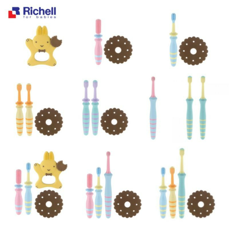 Richell ริเชล แปรงสีฟัน​เด็ก  Baby Toothbrush