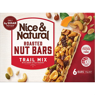 Nice &amp; Natural Nut bars Oat bar ไนซ์แอนด์เนเชอรัล นัทบาร์ สินค้านำเข้าจาก New Zealand โอ๊ตบาร์ ธัญญาพืชอัดแท่ง