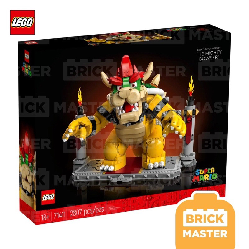 Lego 71411 The Mighty Bowser Mario Set (พร้อมส่ง ของแท้)