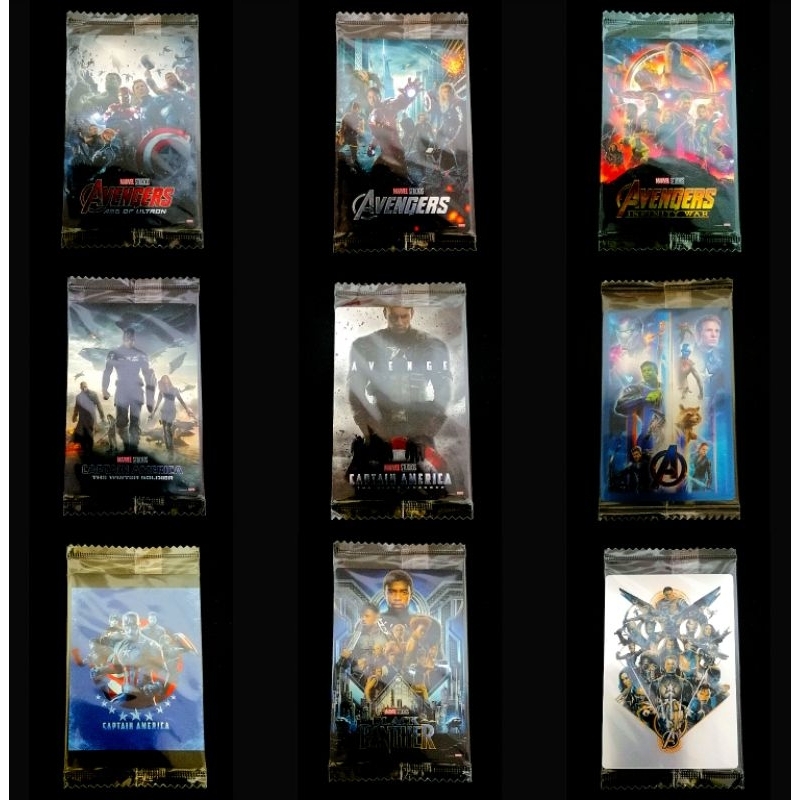 (Sealed Card) การ์ดมาร์เวล ในซองซีล MARVEL BANDAI COLLECTION (จำหน่ายแยกใบ)