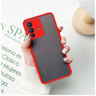 เคสขอบสีหลังด้านVIVO Y11/Y12/Y15/Y17/V11I/V15/Y93/Y95/Y91C/V15PRO/V17PRO/V17/V19/S1/Y81/Y85/Y53 025