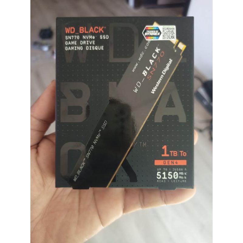 WD BLACK SN770 1TB NVMe SSD ของใหม่