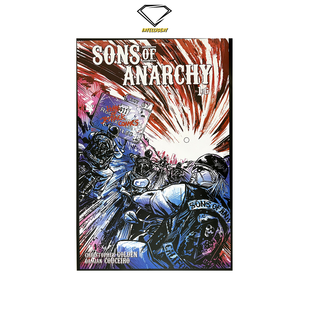 💎Intelligent | โปสเตอร์ Sons of Anarchy | ขนาด 23.5x34.5 นิ้ว | x 1 แผ่น ซันออฟอนาคี โปสเตอร์หนัง โป