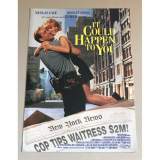 Handbill (แฮนด์บิลล์) หนัง “It Could Happen to You”  ใบปิดไทย จากค่ายหนัง/โรงหนัง ราคา 199 บาท