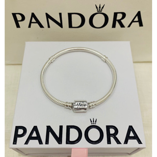 Pandora moment star wars snake chain clasp bracelet แท้100% (ราคาในช้อปเกือบ 5 พันค่ะ)