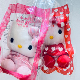 ขายคู่ ใหม่ในห่อ #ตุ๊กตา #เฮลโหล #คิตตี้ #แมคโดนัล กลับด้าน #Sanrio Hello #Kitty x McDonalds #Collaboration #Reversible